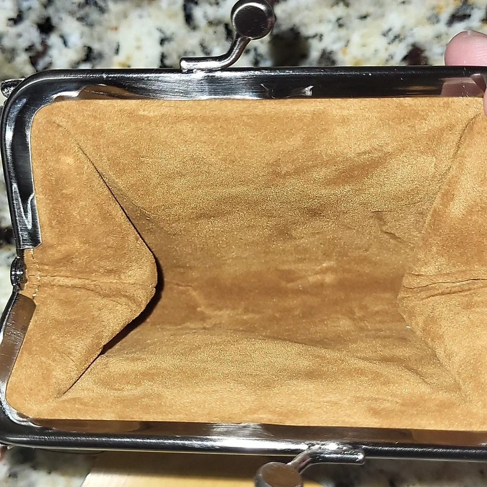 Patricia Nash Metallic White Astor Wallet